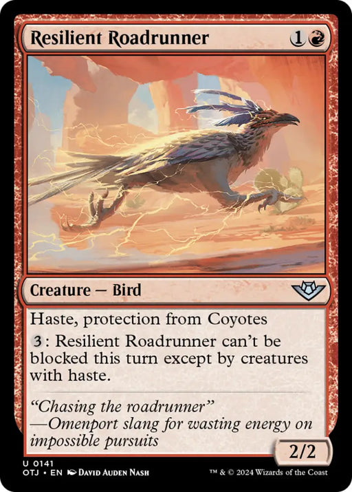 Resilient Roadrunner [Outlaws of Thunder Junction] - MTG Single