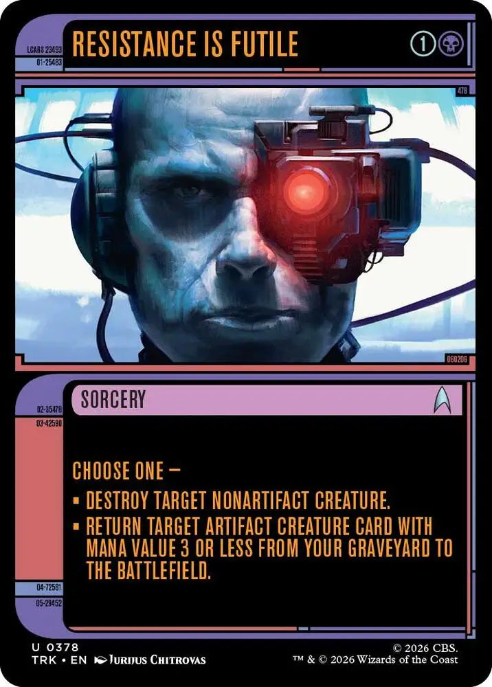Resistance Is Futile (Showcase) (378) [Star Trek]