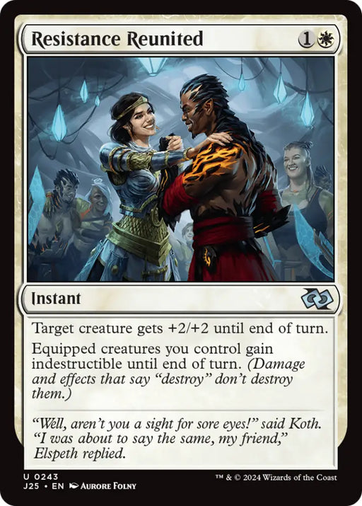 Resistance Reunited [Foundations Jumpstart] - MTG Single