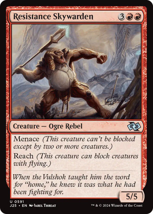 Resistance Skywarden [Foundations Jumpstart] - MTG Single