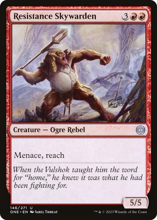 Resistance Skywarden [Phyrexia: All Will Be One] - MTG Single