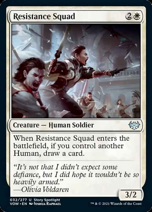 Resistance Squad [Innistrad: Crimson Vow] - MTG Single