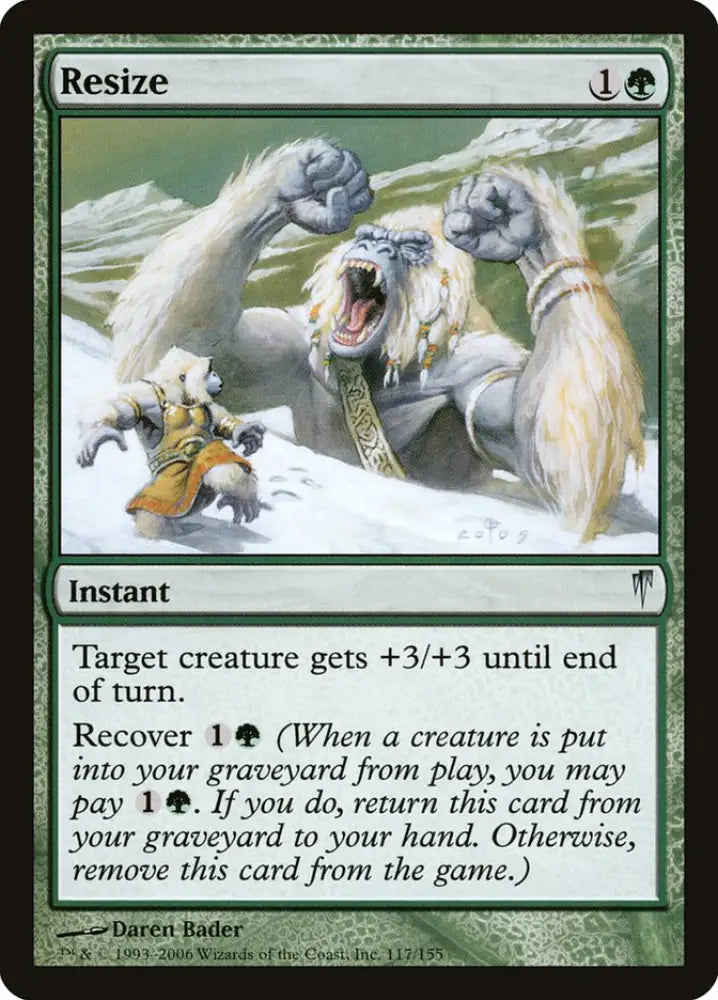 Resize [Coldsnap] - MTG Single
