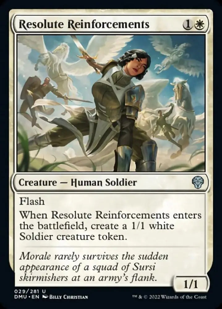 Resolute Reinforcements [Dominaria United] - MTG Single