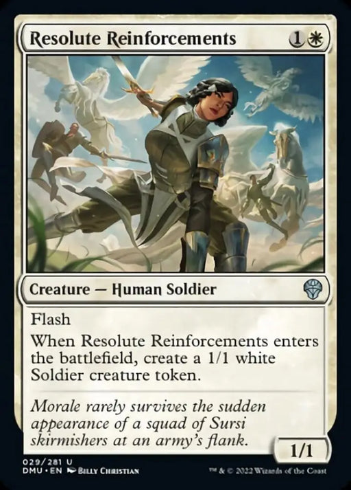 Resolute Reinforcements [Dominaria United] - MTG Single