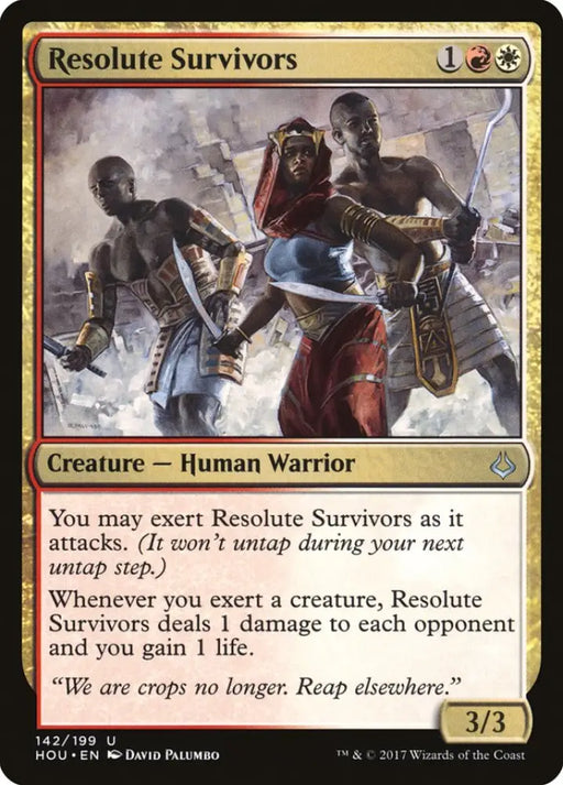 Resolute Survivors [Hour of Devastation] - MTG Single