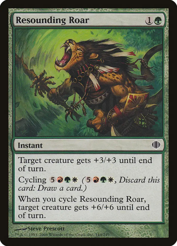 Resounding Roar [Shards of Alara] - MTG Single