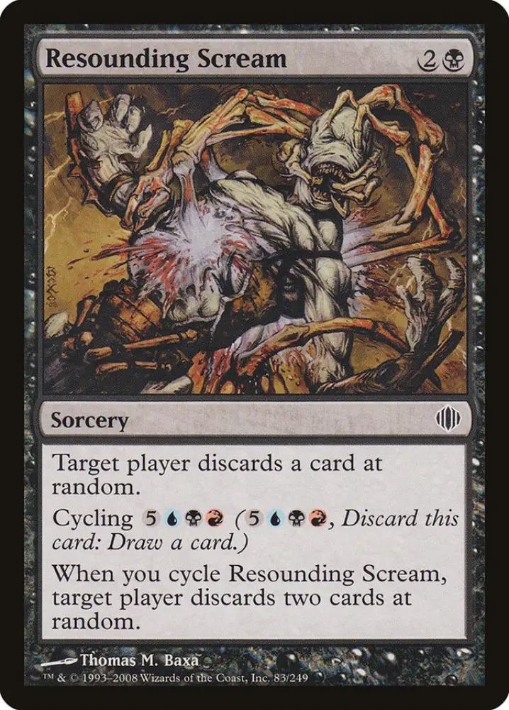 Resounding Scream [Shards of Alara] - MTG Single