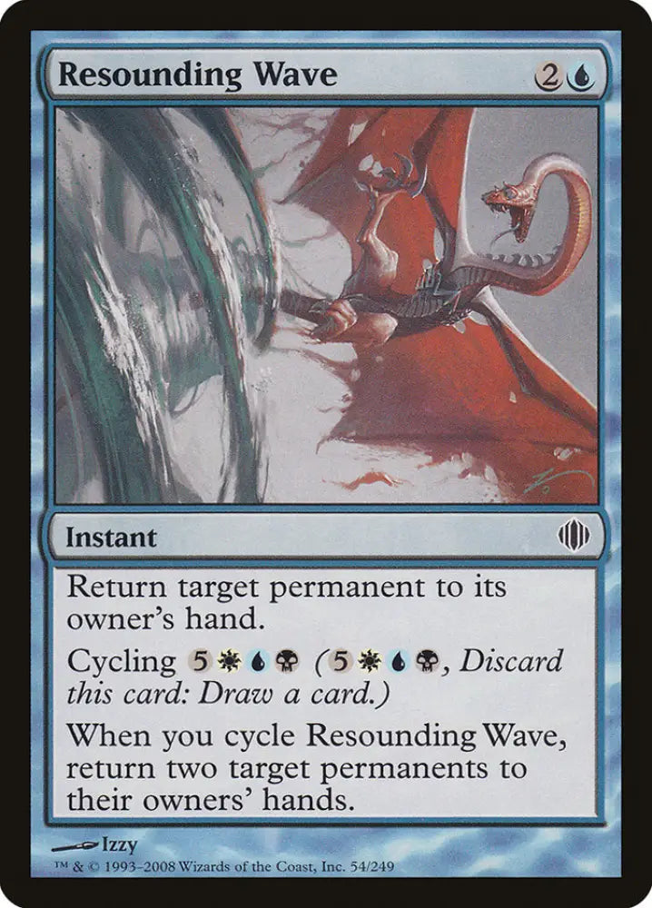 Resounding Wave [Shards of Alara] - MTG Single