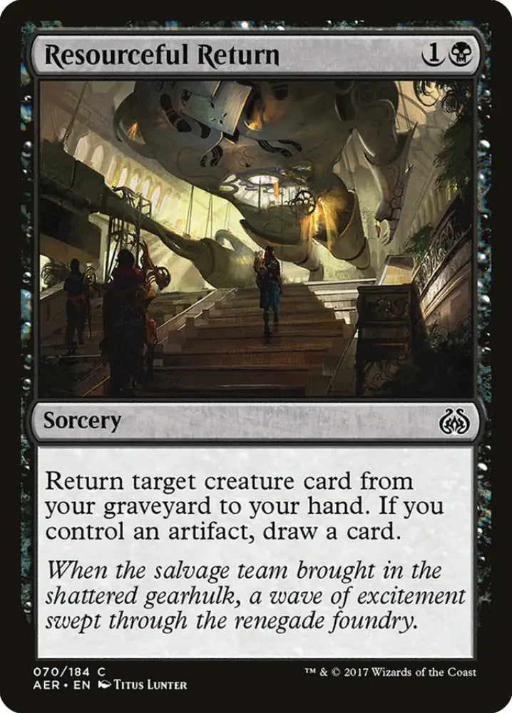 Resourceful Return [Aether Revolt] - MTG Single