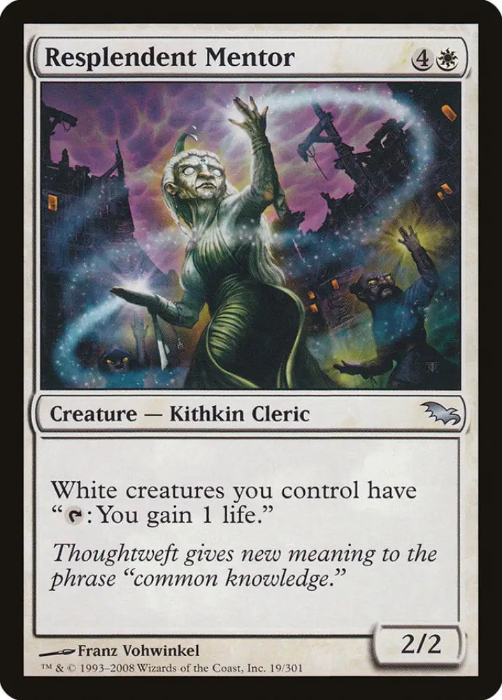 Resplendent Mentor [Shadowmoor] - MTG Single