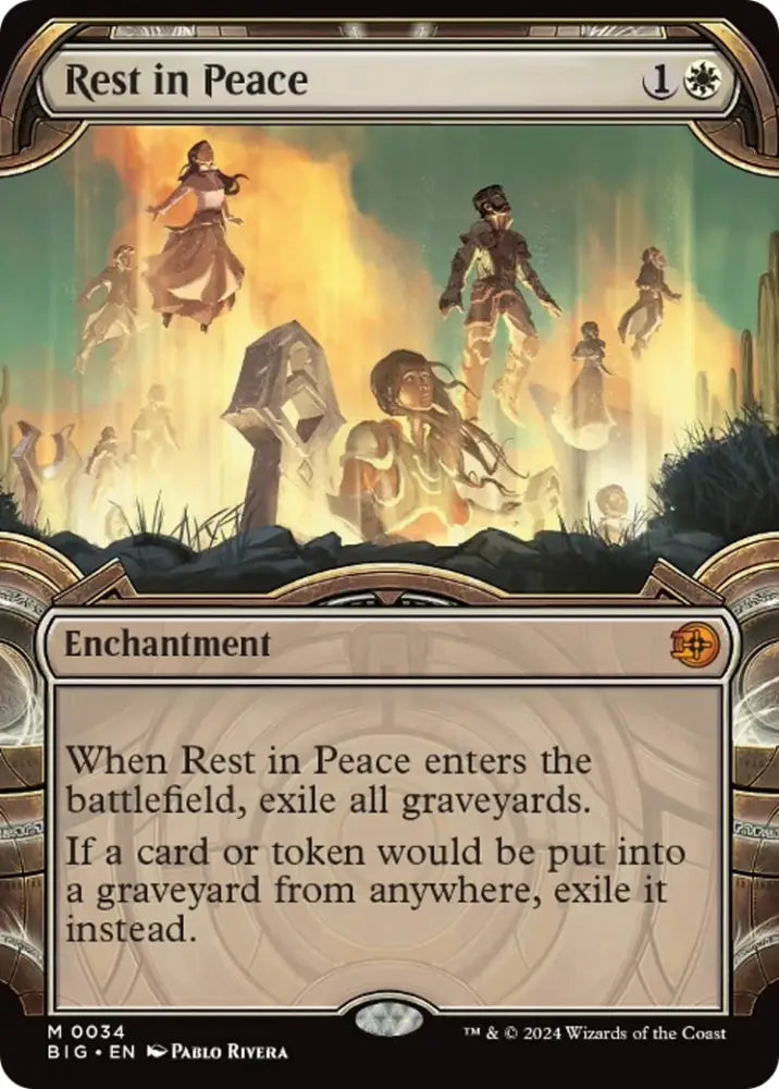 Rest in Peace (Showcase) [Outlaws of Thunder Junction: The Big Score] - MTG Single