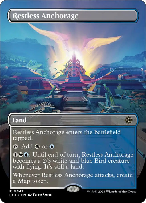 Restless Anchorage (Borderless) [The Lost Caverns of Ixalan] - MTG Single