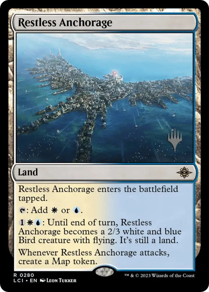 Restless Anchorage (Promo Pack) [The Lost Caverns of Ixalan Promos] - MTG Single