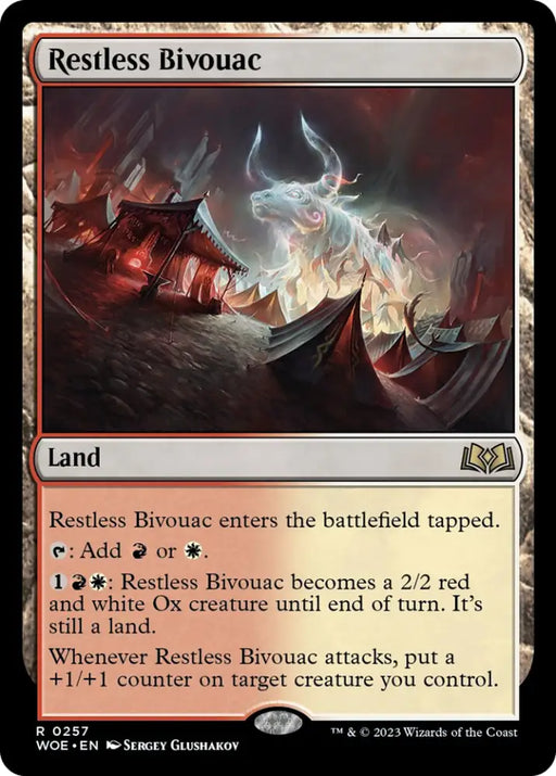 Restless Bivouac [Wilds of Eldraine] - MTG Single