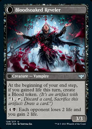 Restless Bloodseeker // Bloodsoaked Reveler [Innistrad: Crimson Vow] - MTG Single