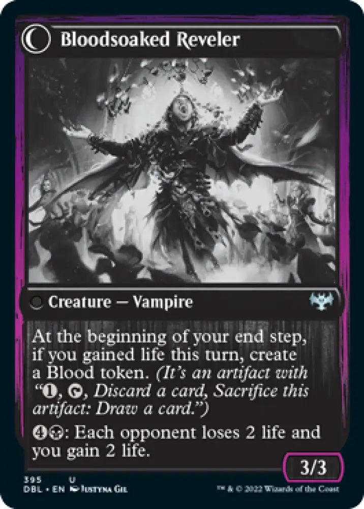 Restless Bloodseeker // Bloodsoaked Reveler [Innistrad: Double Feature] - MTG Single
