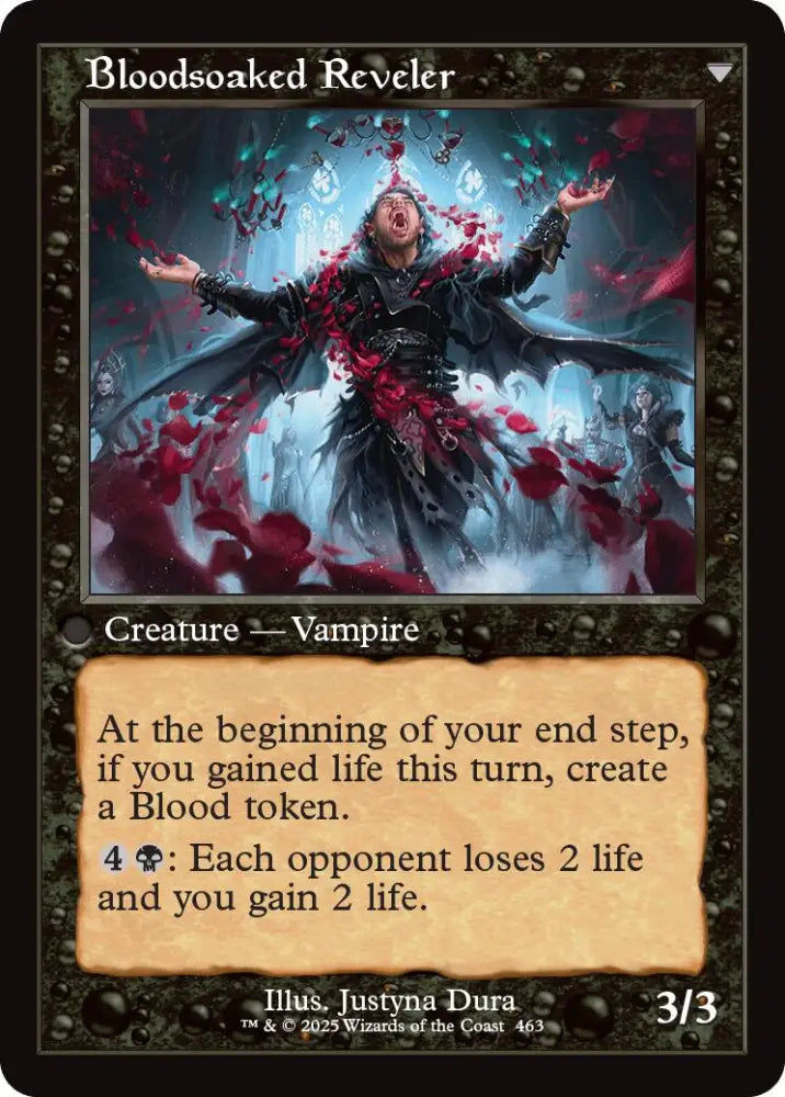 Restless Bloodseeker // Bloodsoaked Reveler (Retro Frame) [Innistrad Remastered] - MTG Single