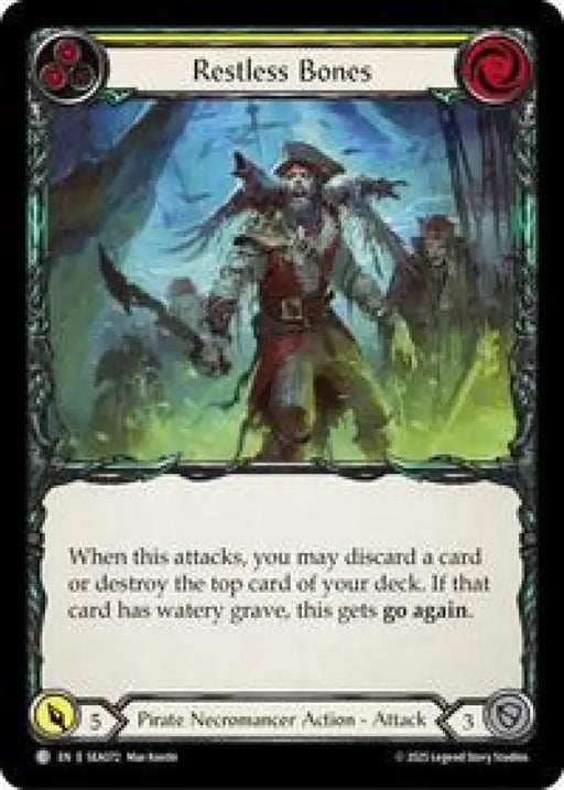 Restless Bones (Yellow) (SEA072) [High Seas]
