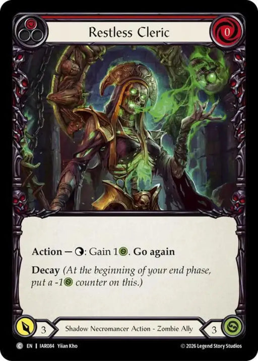 Restless Cleric (IAR084) [Usurp the Shadow Throne]