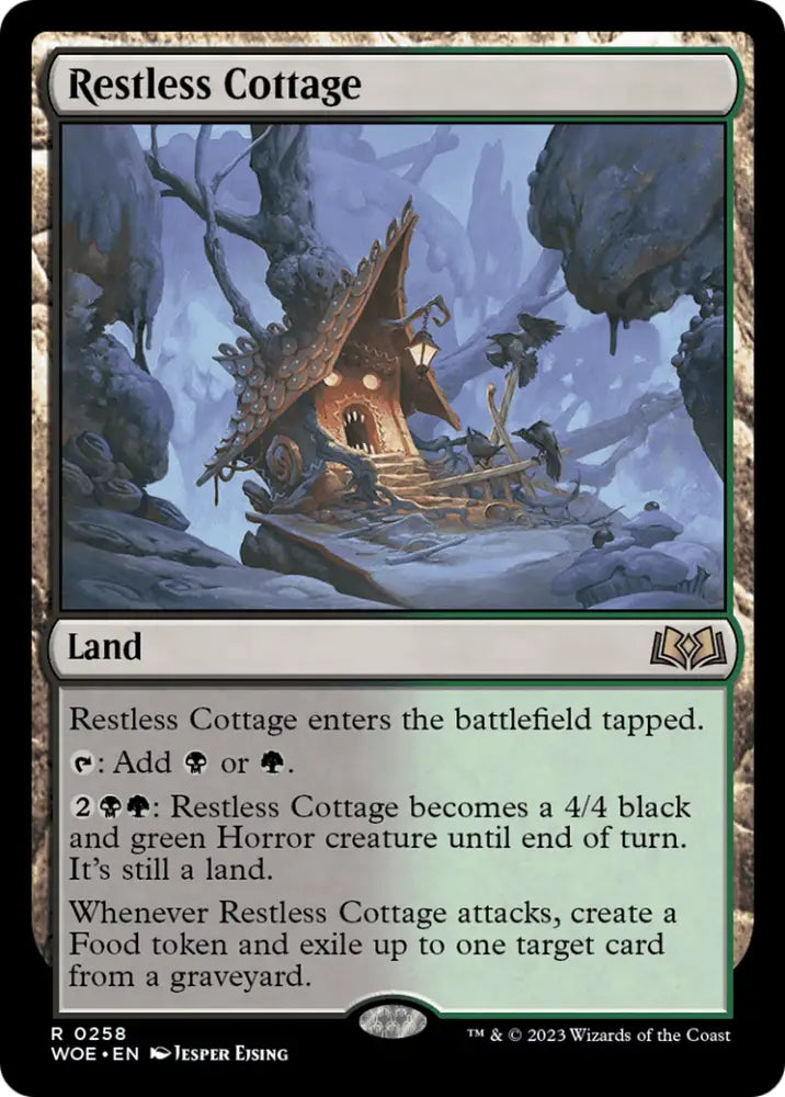 Restless Cottage [Wilds of Eldraine] - MTG Single