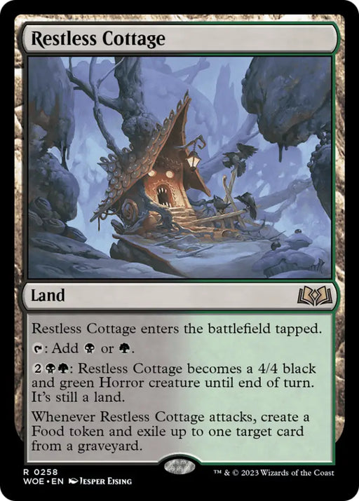 Restless Cottage [Wilds of Eldraine] - MTG Single
