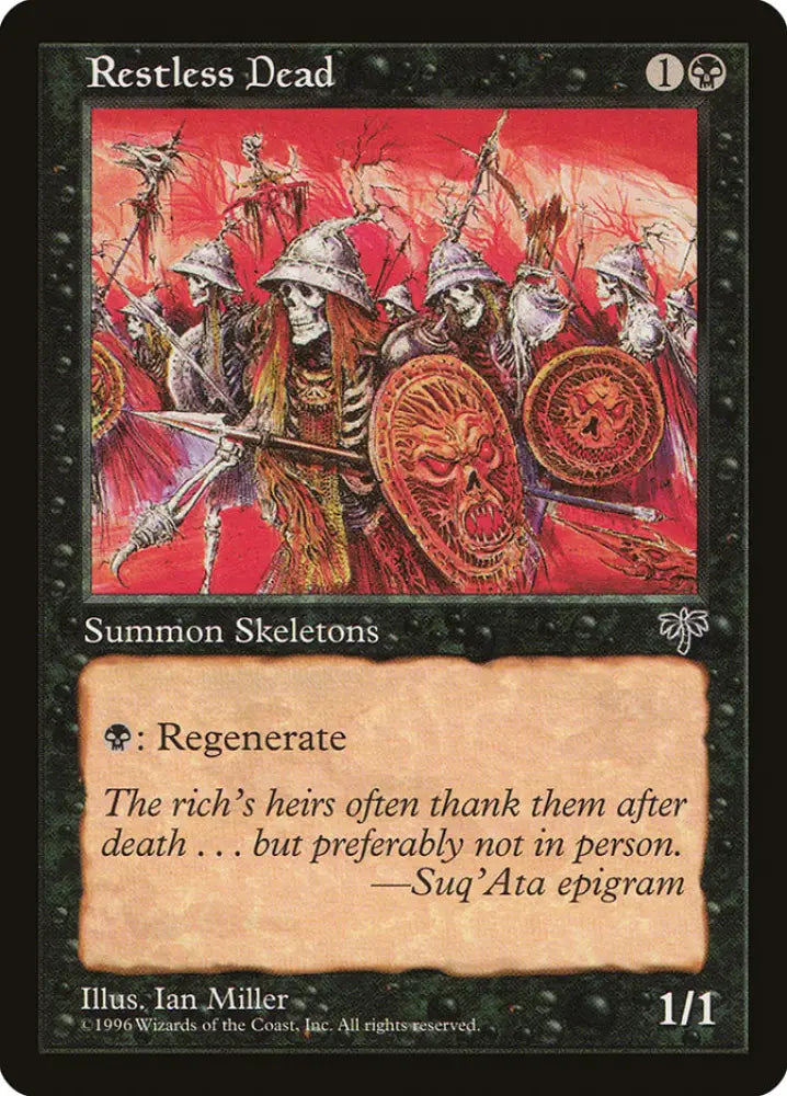 Restless Dead [Mirage] - MTG Single