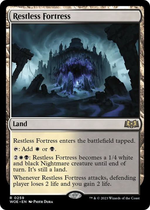 Restless Fortress [Wilds of Eldraine] - MTG Single