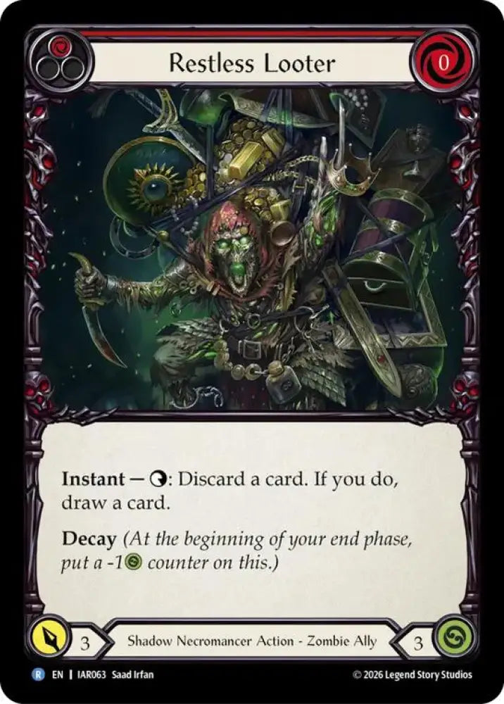 Restless Looter (IAR063) [Usurp the Shadow Throne]