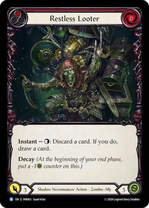 Restless Looter (IAR063) [Usurp the Shadow Throne]