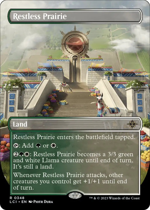 Restless Prairie (Borderless) [The Lost Caverns of Ixalan] - MTG Single