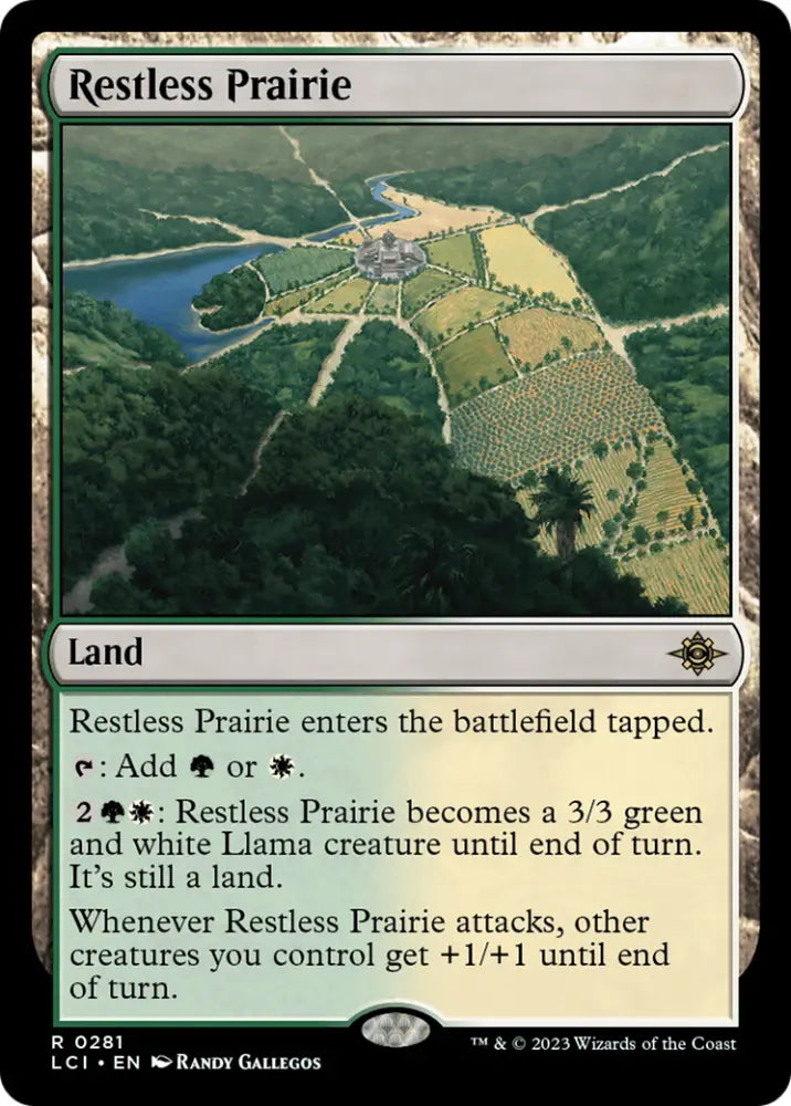 Restless Prairie [The Lost Caverns of Ixalan] - MTG Single