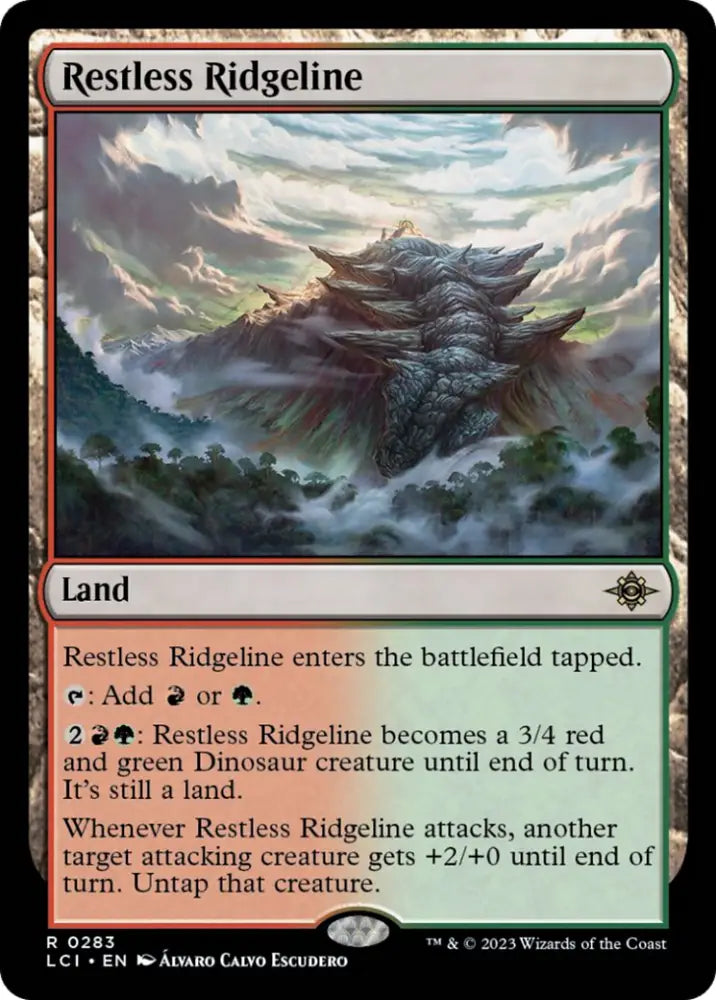 Restless Ridgeline [The Lost Caverns of Ixalan] - MTG Single
