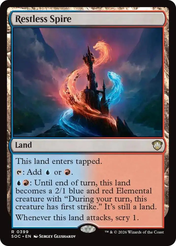 Restless Spire (399) [Secrets of Strixhaven Commander]