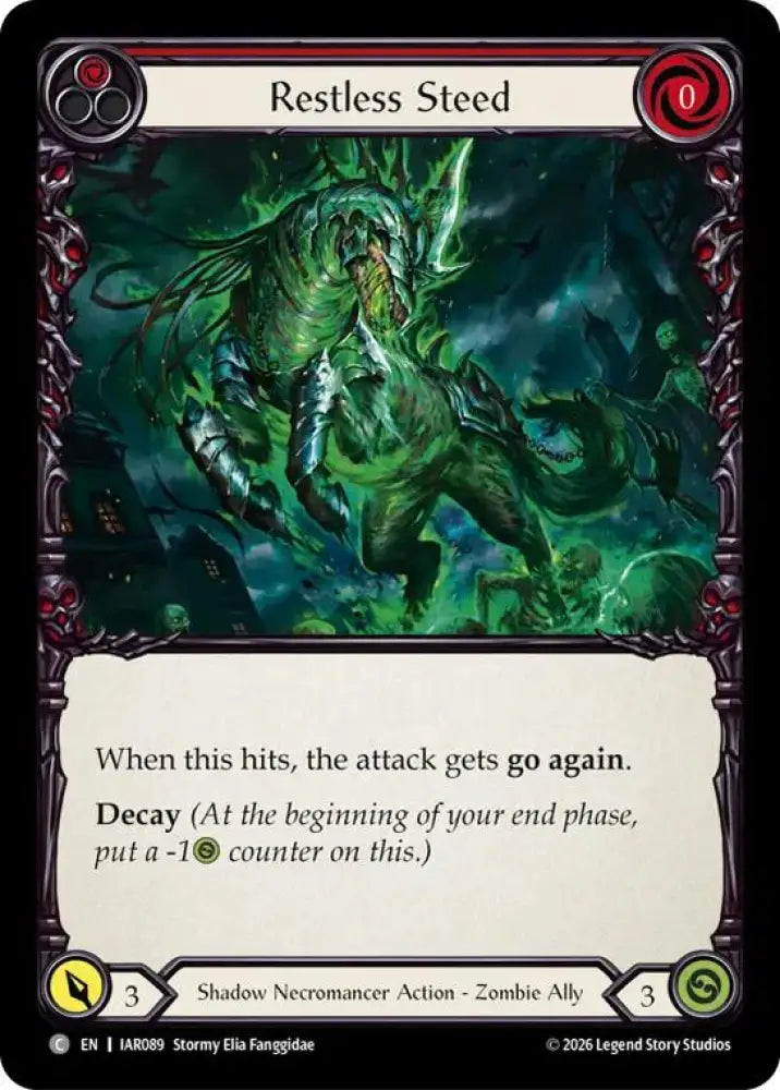 Restless Steed (IAR089) [Usurp the Shadow Throne]