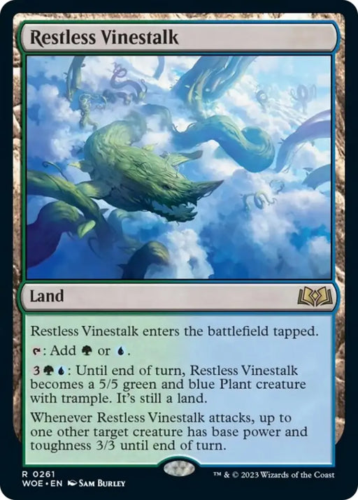 Restless Vinestalk [Wilds of Eldraine] - MTG Single