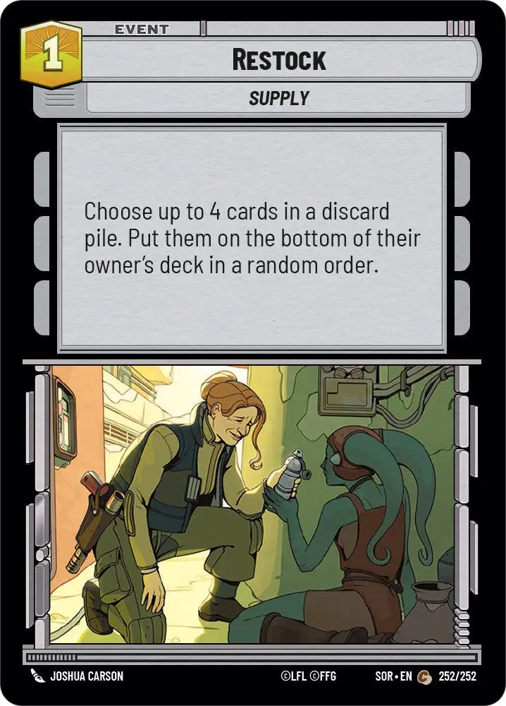Restock (252/252) [Spark of Rebellion] - Star Wars: Unlimited Single