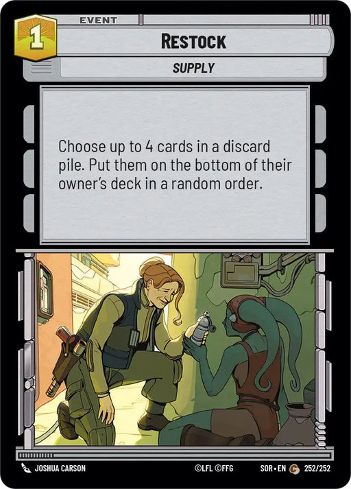 Restock (252/252) [Spark of Rebellion] - Star Wars: Unlimited Single