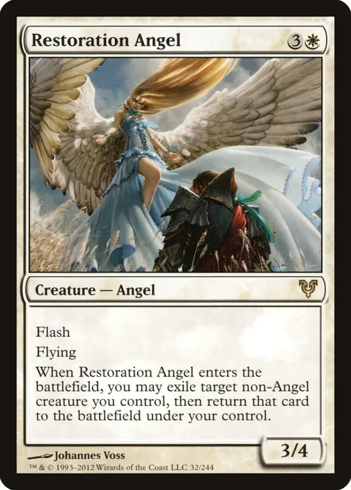 Restoration Angel [Avacyn Restored] - MTG Single