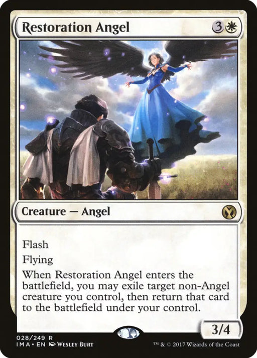 Restoration Angel [Iconic Masters] - MTG Single