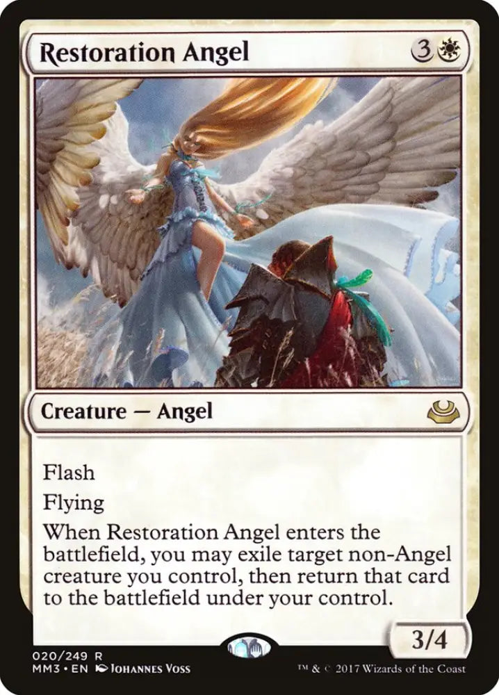 Restoration Angel [Modern Masters 2017] - MTG Single