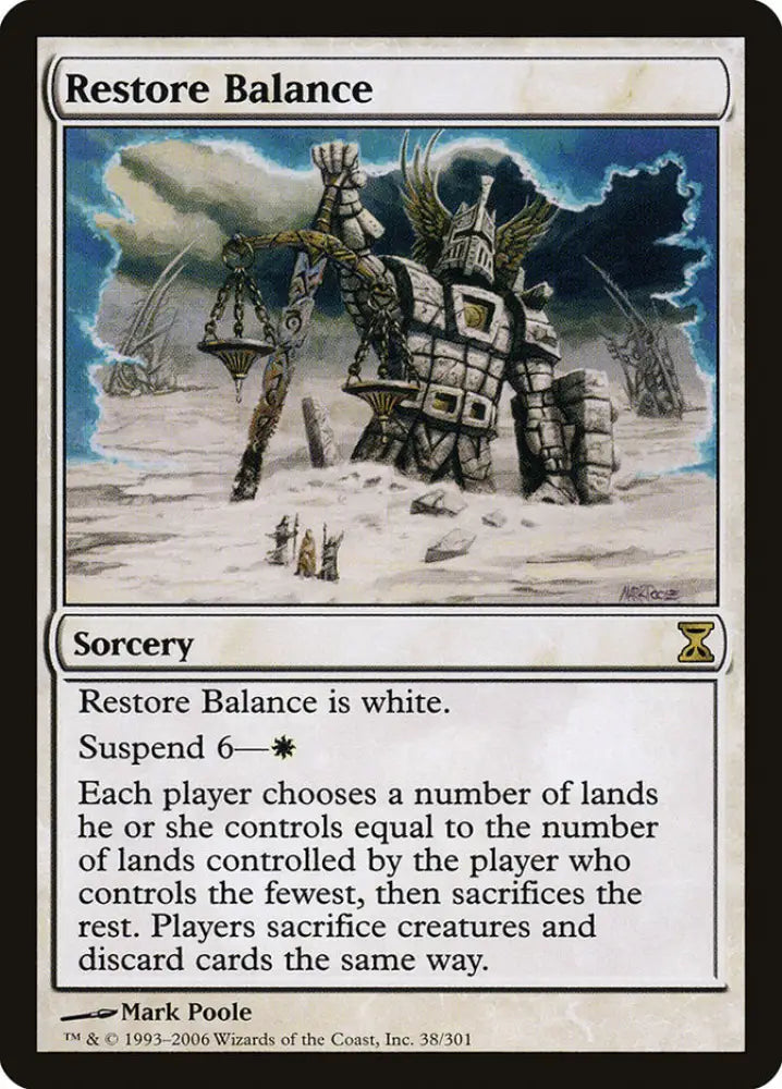 Restore Balance [Time Spiral] - MTG Single