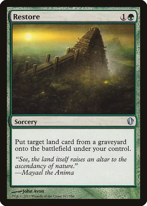 Restore [Commander 2013] - MTG Single