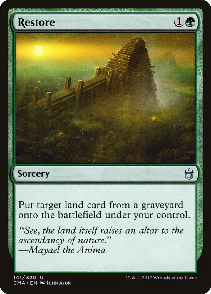 Restore [Commander Anthology] - MTG Single
