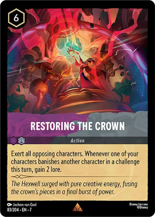 Restoring the Crown (83/204) [Archazia’s Island] - Lorcana Single