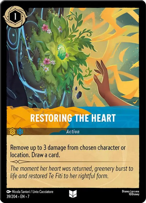Restoring the Heart (39/204) [Archazia’s Island] - Lorcana Single