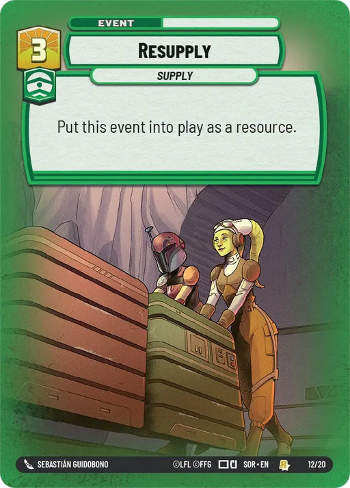 Resupply (12/20) [Spark of Rebellion: Weekly Play] - Star Wars: Unlimited Single