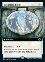 Resurgent Belief (Extended Art) [Modern Horizons 2] - MTG Single