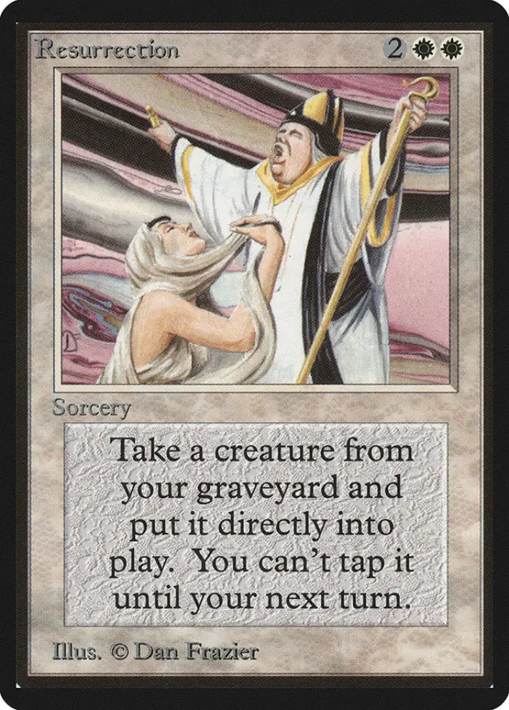 Resurrection [Beta Edition] - MTG Single