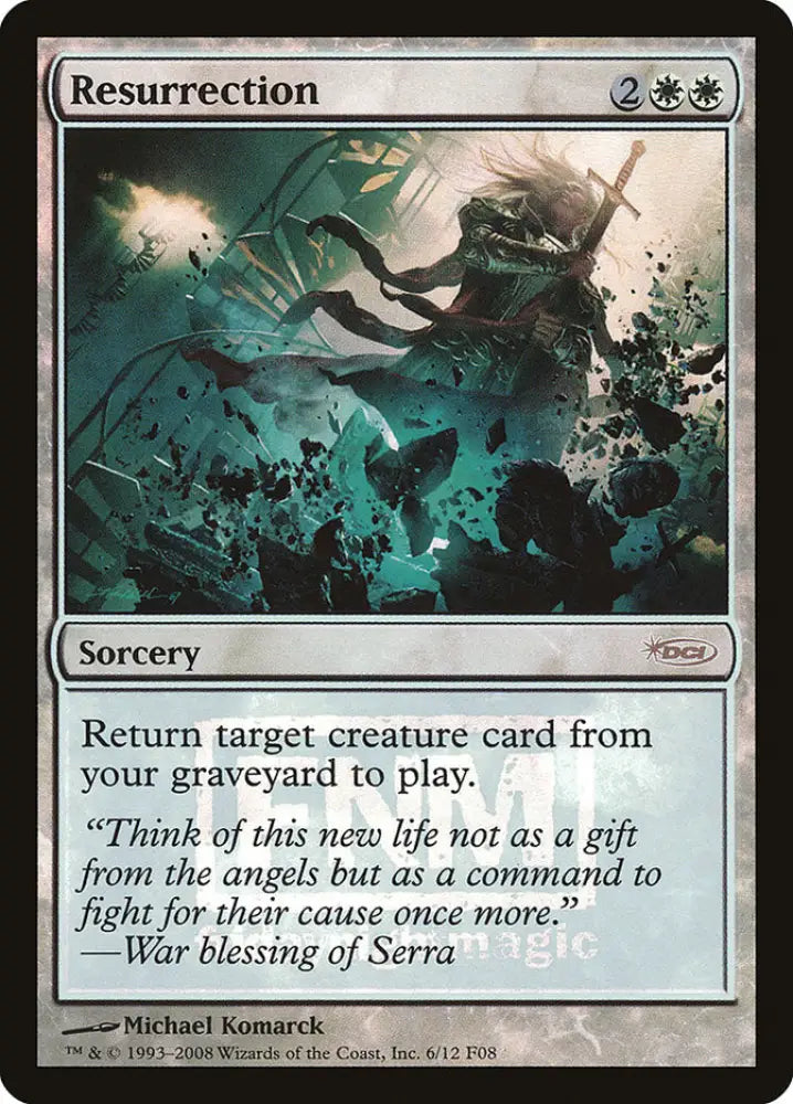 Resurrection [Friday Night Magic 2008] - MTG Single